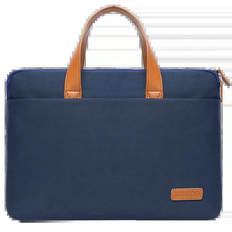 Suitable for Macbook Computer Bag Ultra-Thin Laptop Bag Diagonally Across 14 Inches 15.6-Inch Laptop Bag Tablet Comp